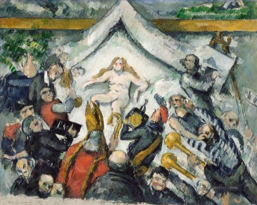 Paul Cezanne Painting - The Eternal Woman Paul Cezanne